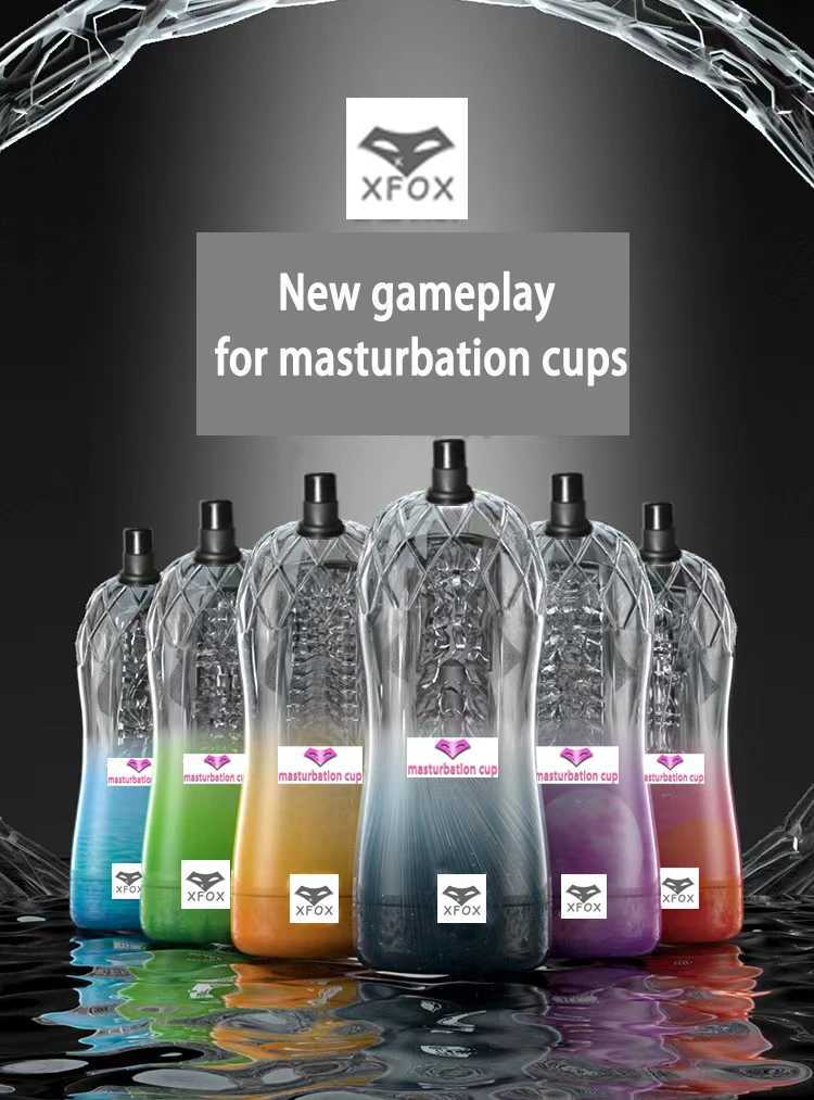 Massage Gun Male Masturbator Cup Sex Toys Vagina Adult Endurance Exercise Electric Telescopic vibration Mastubators Cup for Men W250218