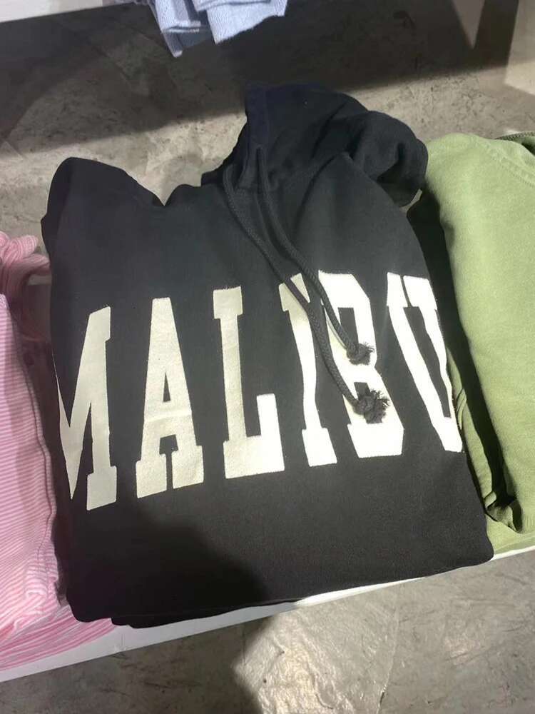 Letter Print Cotton Hoodies Autumn Thick Warm Black Hooded Pullovers Swatshirts Women Y2k Vintage Streetwear Loose Tops