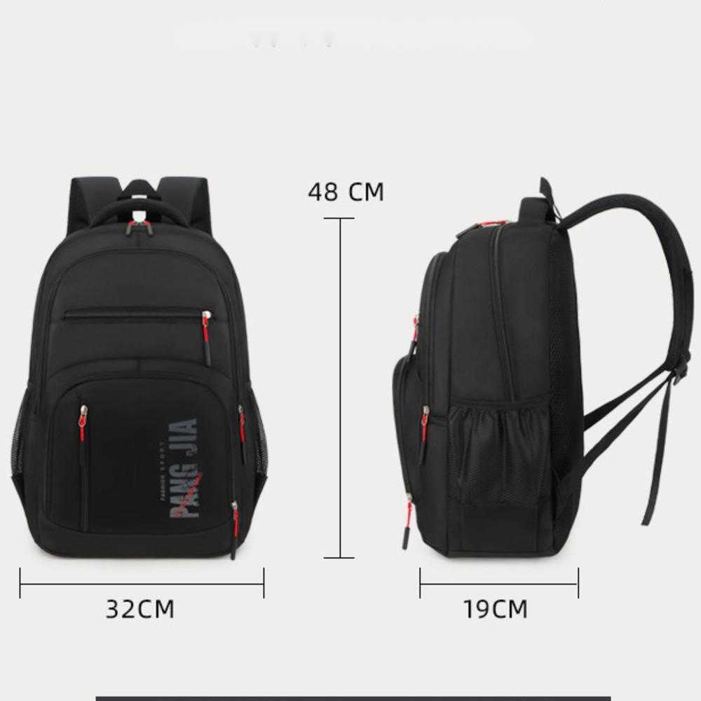New Backpack For Junior High School Students Mens Fashionable Large Capacity Outdoor Travel Business Backpack Day Backpack Travel Bag 241225