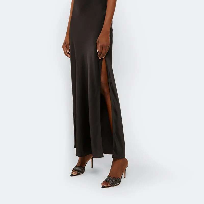 2025 New Summer Women's High-heeled Sandals, Sexy and Comfortable Lace Embroidered Shoes, Mules, Banquet Shoes