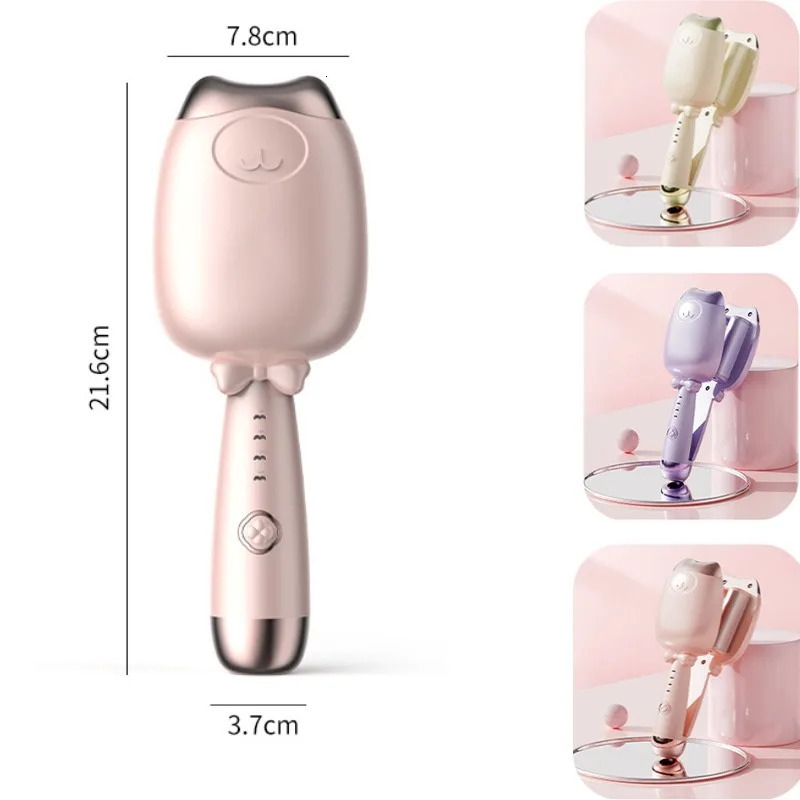 Hair Curling Iron 32mm Deep Wave Hair Curler 4 Temperature Adjustable Fast Heating Crimping Iron Styler Wand for All Hair Style 250214