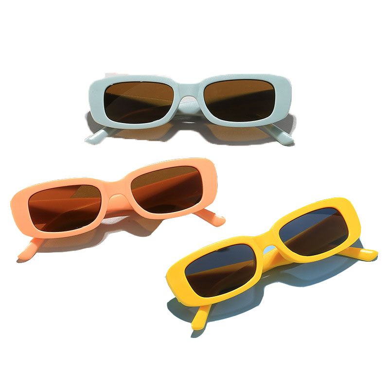 Vintage Kid Foldable Baby Kids Fashion Sunglasses Boys Girls Goggles Student Portable Eyewear UV400 goggles Z260305