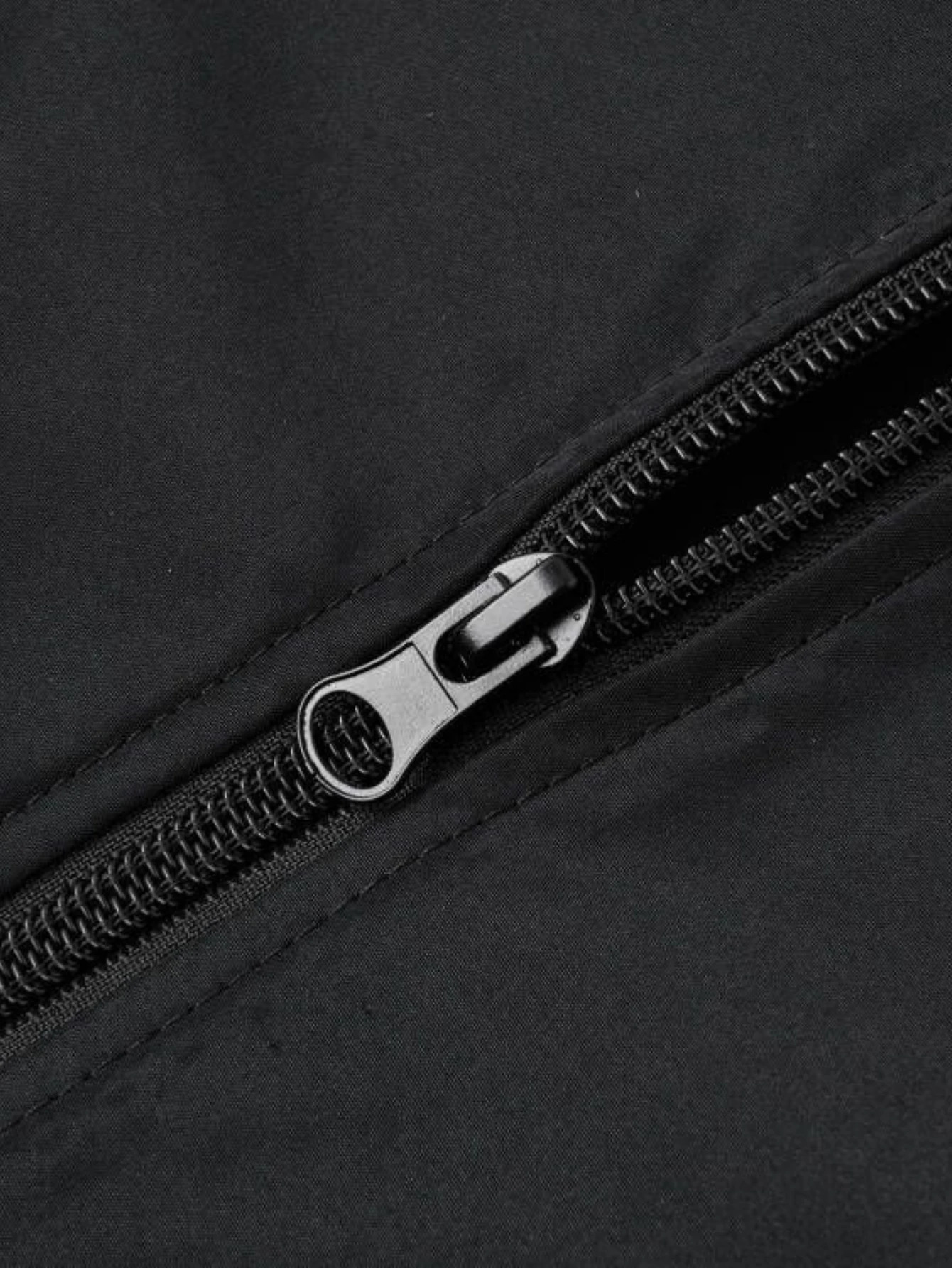 2024 Spring and Autumn Baseball Collar Short Loose Solid Color Jacket Mens Business Casual Thin Trend y250218