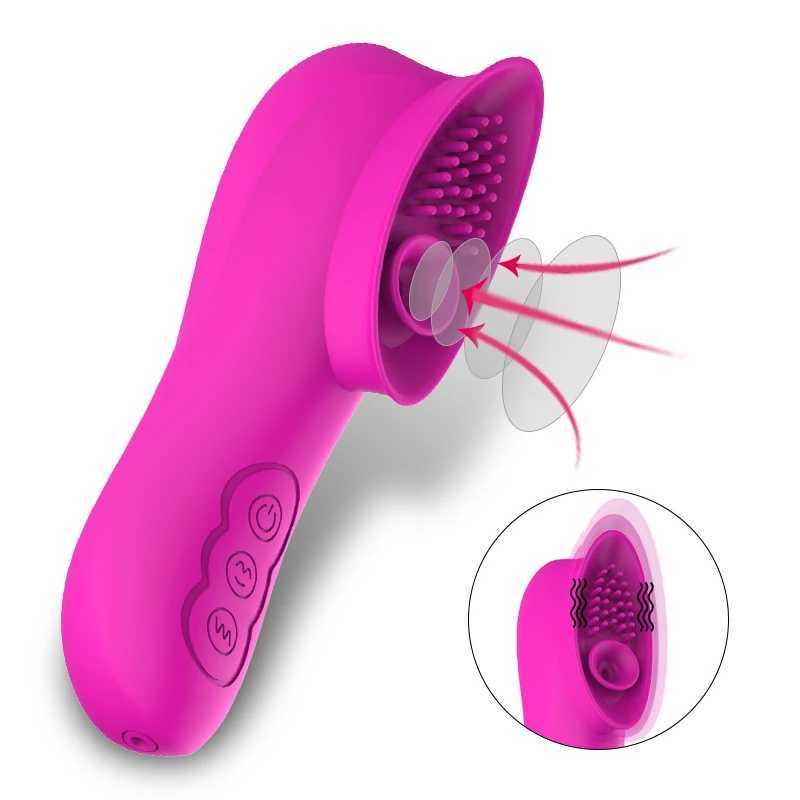 12 Frequency Silicone Sucker Massage Stick Female AV Stick Masturbation Cunnilingus Adult ProductsXJ250218