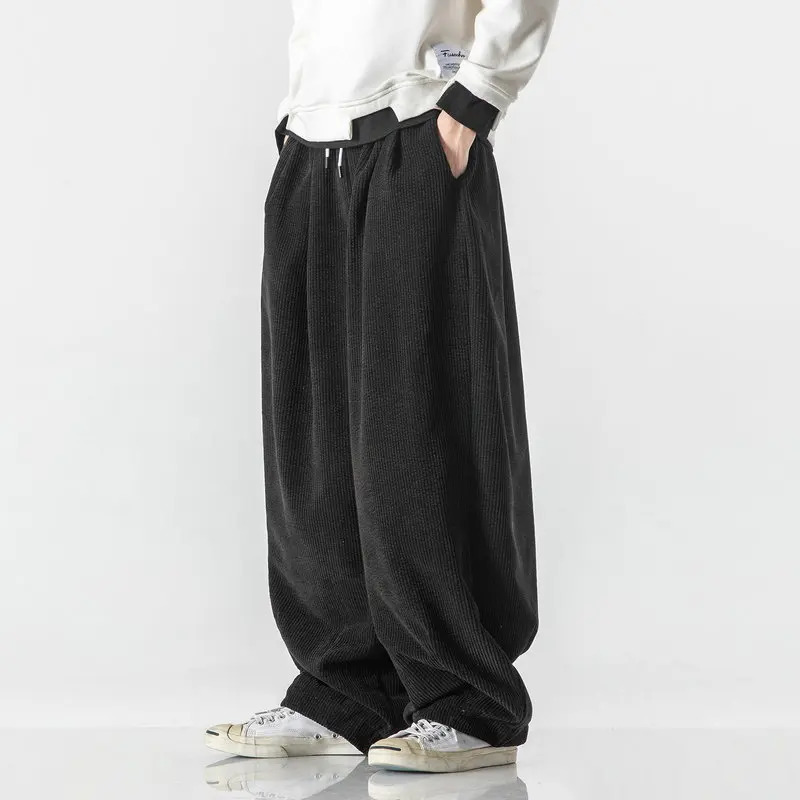 Oversized Mens Casual Trousers Streetwear Harem Pants Fashion Men Woman Long Pants Loose Male Sweatpants Harajuku Plus Size 5XL 250217