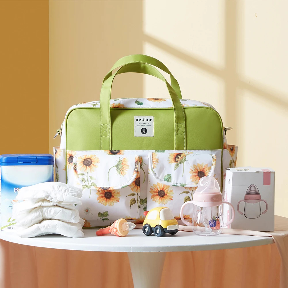 Maternity Baby Stroller Bags Versatile Lightweight Shoulder Bag Waterproof Large Capacity Fashion Overnight Bag 250218