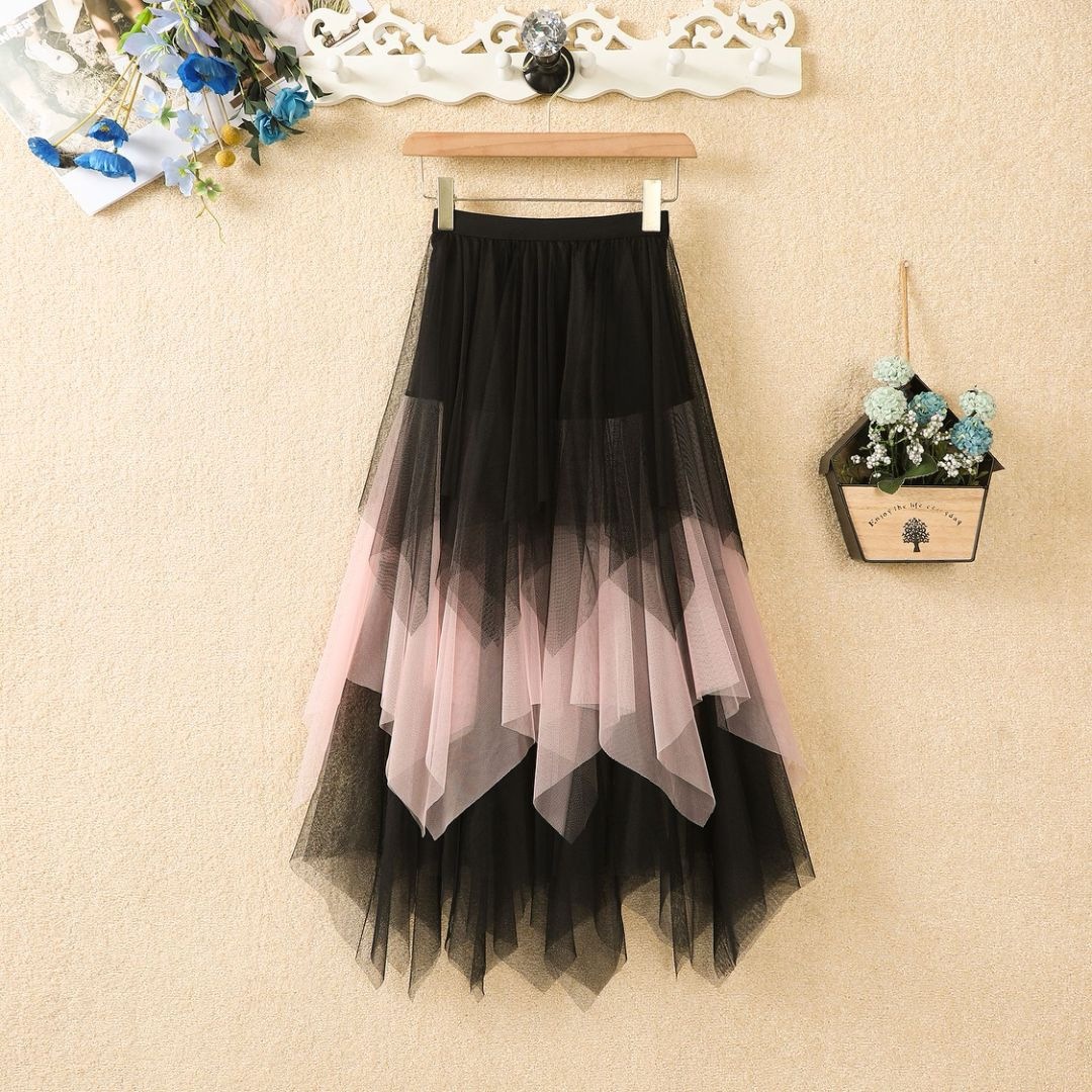 Y182110 High-grade French fugitive princess dress 2024 super fairy sweet tea break dress female gentle and dignified temperament