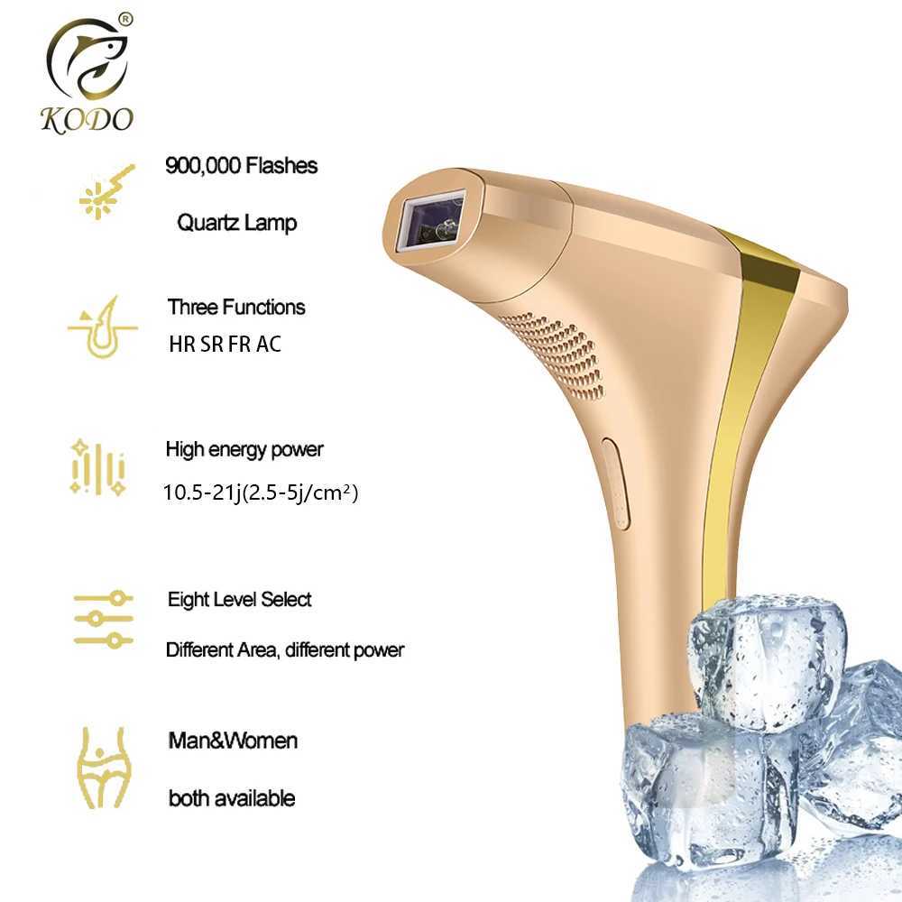 KODO 2024 High-end customization ice Laser Hair removal Laser Epilator Permanent IPL Painless Photoepilator 4 in 1 face and body Z250218