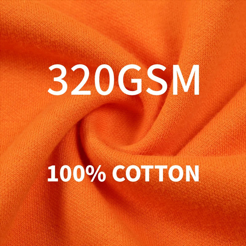 Customized 100% cotton sweatshirt with free image printing round neck hoodie autumn and winter unisex team work clothes 250214