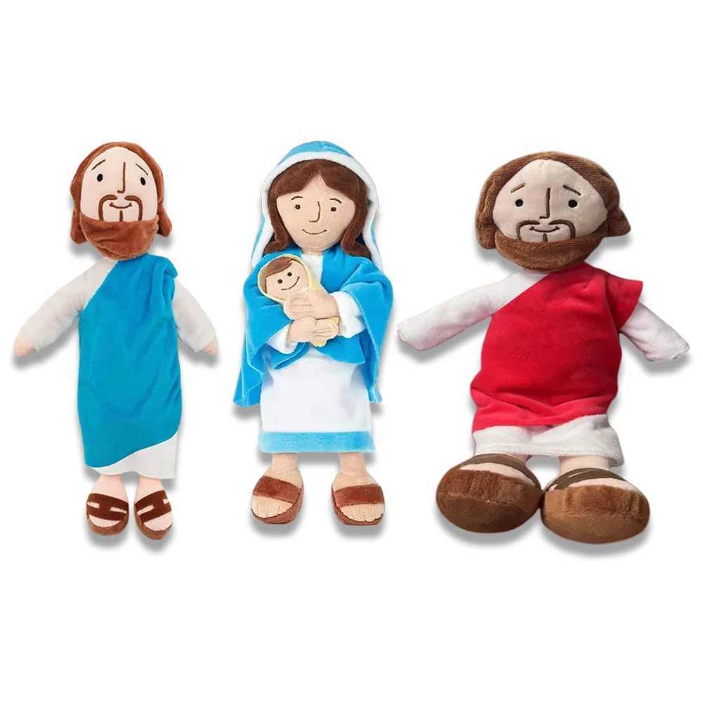 Jesus Plush Doll Stuffed Animal Jesus Plush Toy Plushie Savior Doll Plushie Toy Gifts for Kids for Christening Religious EasterXJ250218