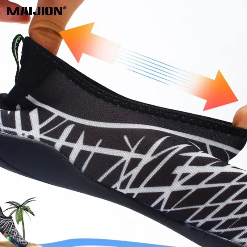 Men Women Aqua Shoes Sneakers Quick Dry Swimming Footwear Unisex Outdoor Breathable Upstream Beach Shoes 250217