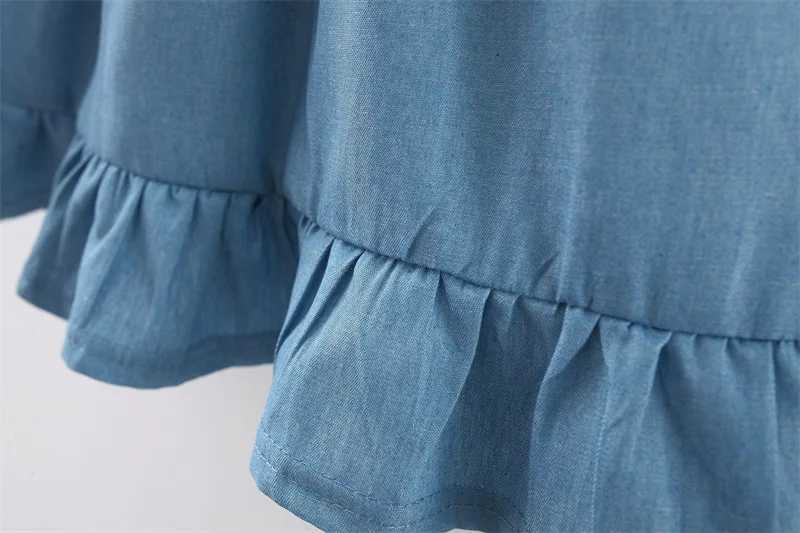 0-3-year-old summer patchwork girl short sleeved T-shirt with suspender dress set solid color striped girl princess skirt W250218