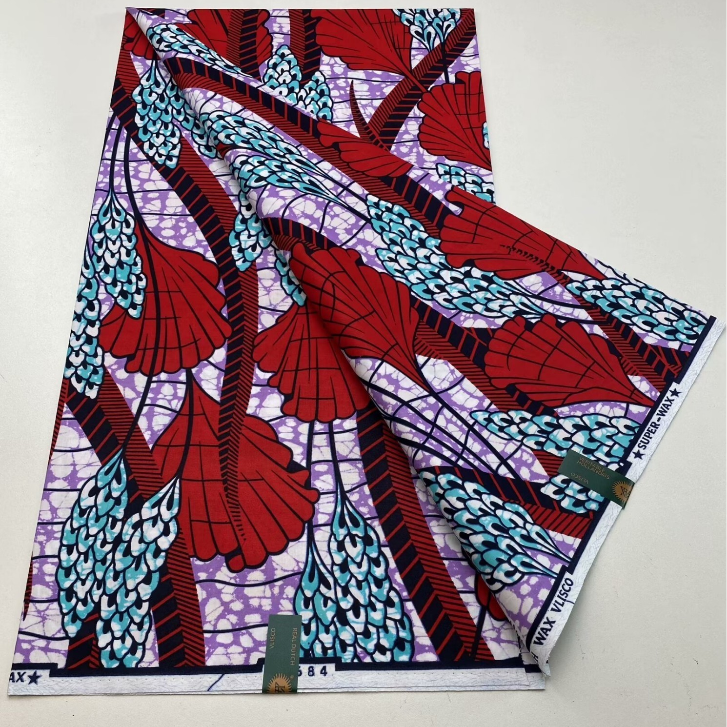 African Prints 100% genuine wax Nigerian DIY textiles Ankara batik fabric sewing fabric block printing Dutch batik high-quality 240530