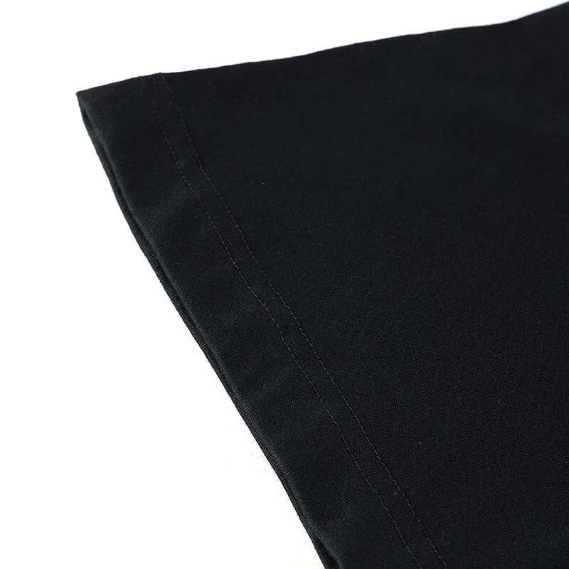 2024 T-Shirt Streetwear Way To Heaven Graphic T Shirt Cotton Hipster Men Tshirt Unisex Tops Tees Black Hip Hop