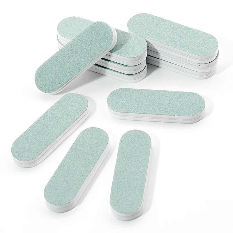50/100Pcs Nail Buffers Blocks With Different Grits 600 3000 Sanding Nail Art Tips Tool File Washable Accessories Manicure Buffer 250214