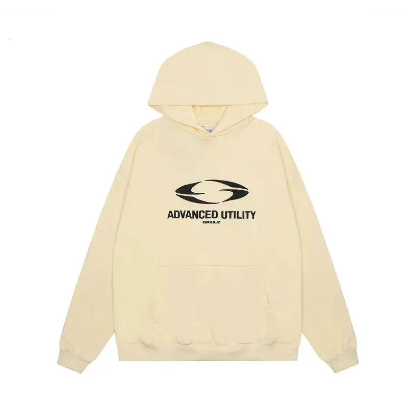 Mens Street Wear Autumn_Winter Ecstasy Letter Pattern Printed Hoodie Womens Y2K Style Harajuku Sports Hip Hop Hoodie Style 250217 - view 3