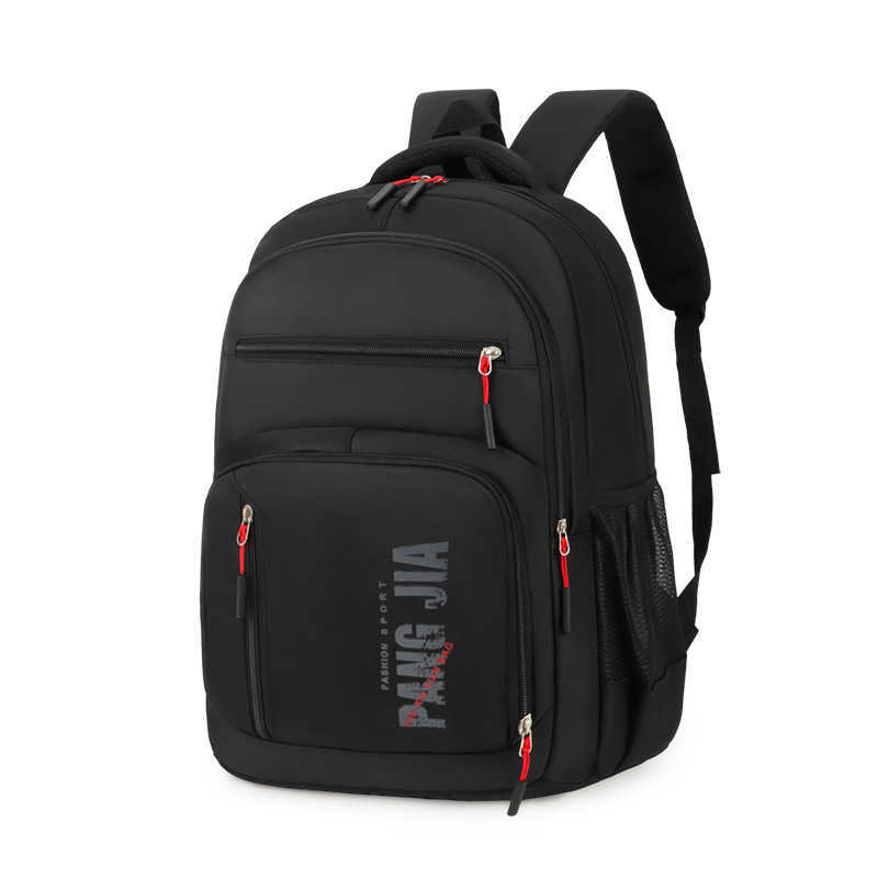New Backpack For Junior High School Students Mens Fashionable Large Capacity Outdoor Travel Business Backpack Day Backpack Travel Bag 241225