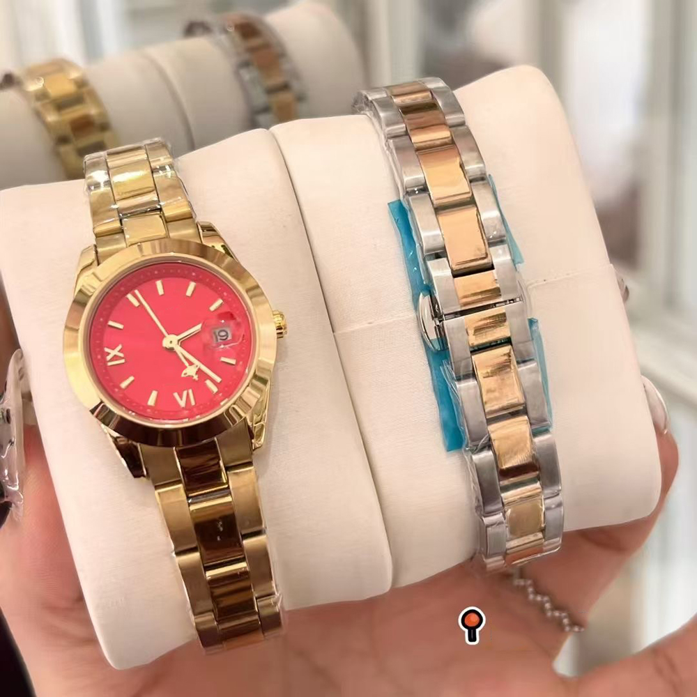 Fashion Brand Wrist Watches Women Girl Ladies Pretty Exquisite Style Steel Metal Band Quartz Clock VW03