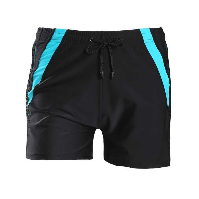 Hot Swimwear Men Drying Quickly Breathable Mens Swimsuits Swim Trunks Boxer Briefs Save Swim Suits Male Bathing Shorts M250218