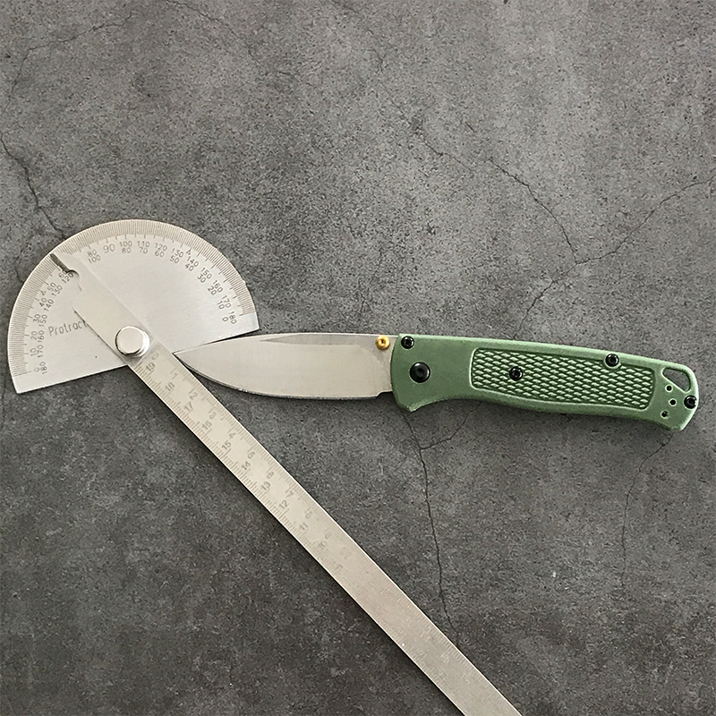 Outdoor 535 Folding Knife 3.24 S30V Satin Plain Blade Polymer Handle Camping safety defense Knives