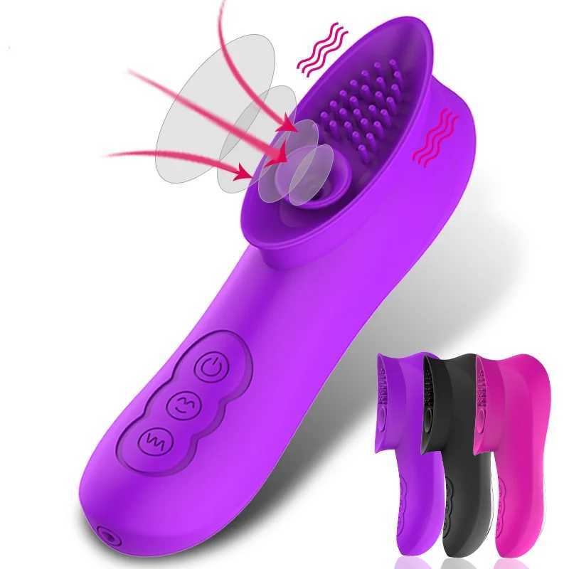 12 Frequency Silicone Sucker Massage Stick Female AV Stick Masturbation Cunnilingus Adult ProductsXJ250218