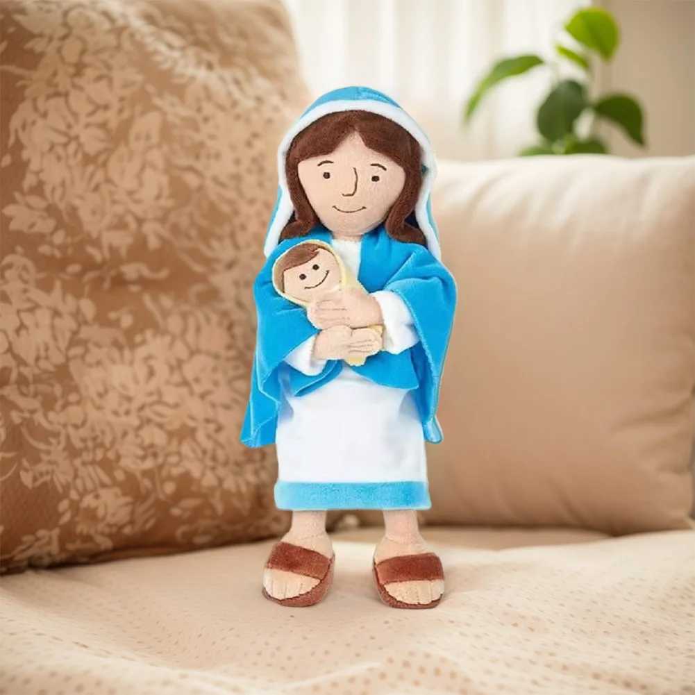 Jesus Plush Doll Stuffed Animal Jesus Plush Toy Plushie Savior Doll Plushie Toy Gifts for Kids for Christening Religious EasterXJ250218