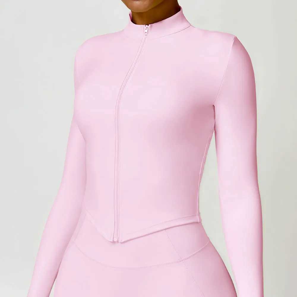 Active Shirts Tees Womens Outdoor Running Wear T-shirt Long slved Single Piece Top New Long slved Shirt Gym Push Up Workout H25218