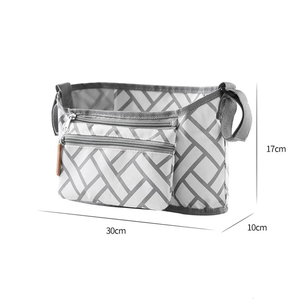 Baby Stroller Bag Pram Organizer Accessories Stroller Cup Holder Cover Trolley Organizer Pouch Travel Accessories Baby Care Bag 250218
