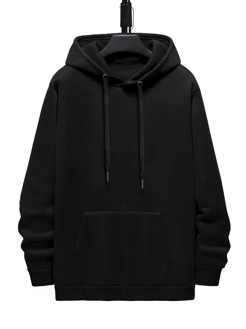 high quality mens printed hoodie cotton breathable cool trendy casual streetwear 250214