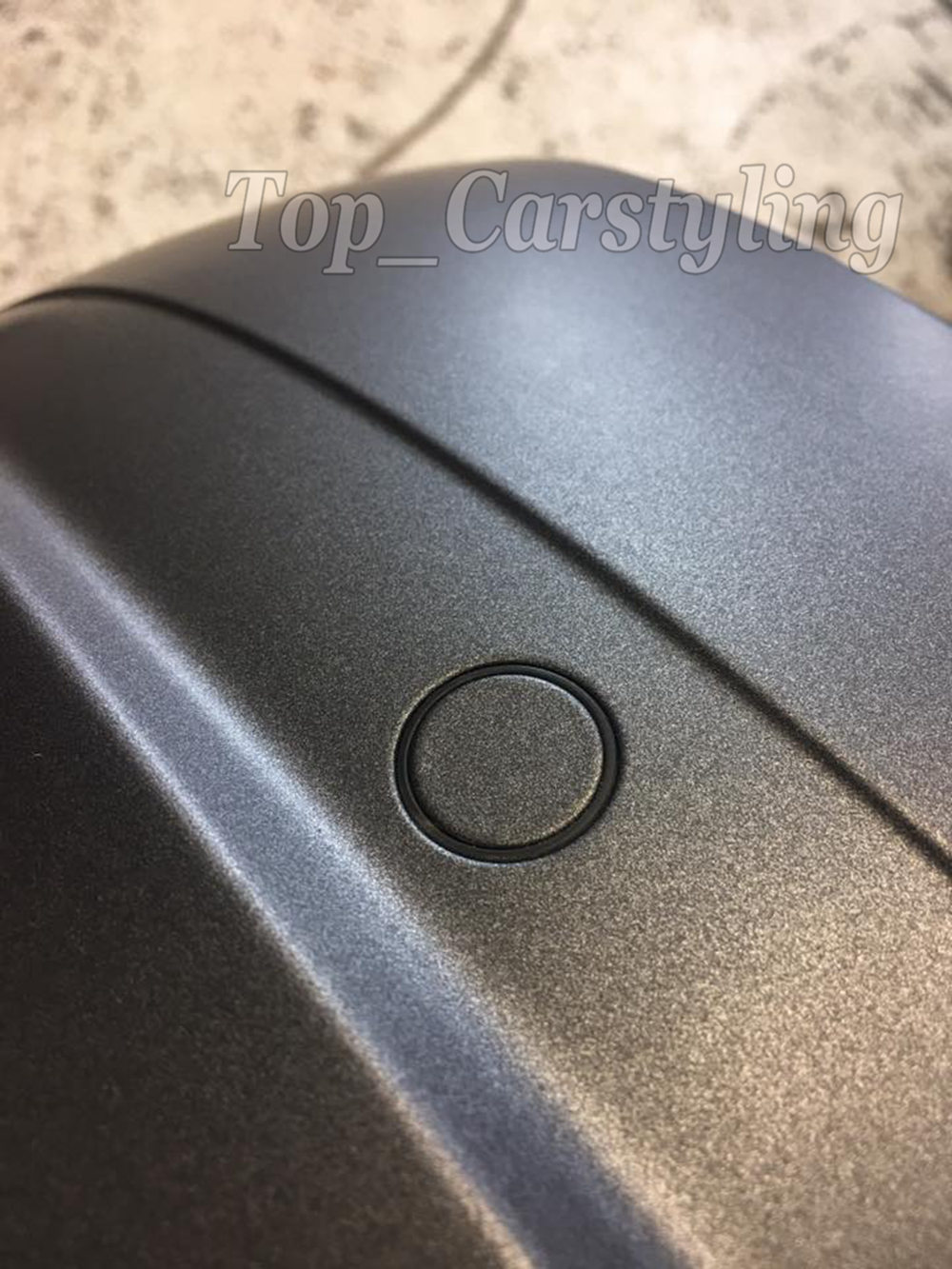 Premium Sanding Black Vinyl Wrap Sticker Whole Shiny Car Wrapping Covering Film With Air Release Initial Low Tack Glue Self Adhesive Foil 1.52x18m 5X5