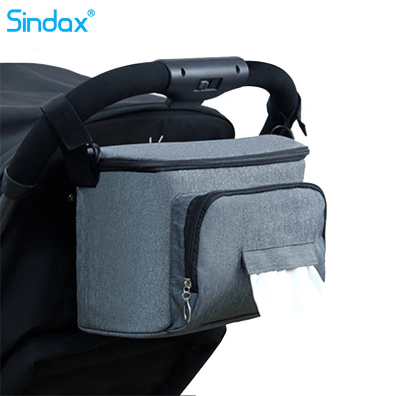 Baby Stroller Organizer Diaper Bag Mummy Bag Large Capacity Mommy Travel Hanging Carriage Pram Stroller Storage Accessories 250218