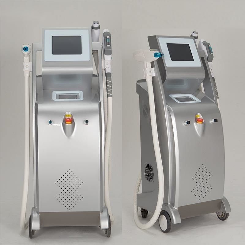 Hot Selling 5 in 1 Diode Laser Hair Removal IPL RF Facial Lifting Nd Yag Tattoo Removal Skin Rejuvenation Whitening Carbon Peeling Acne Treatment Beau
