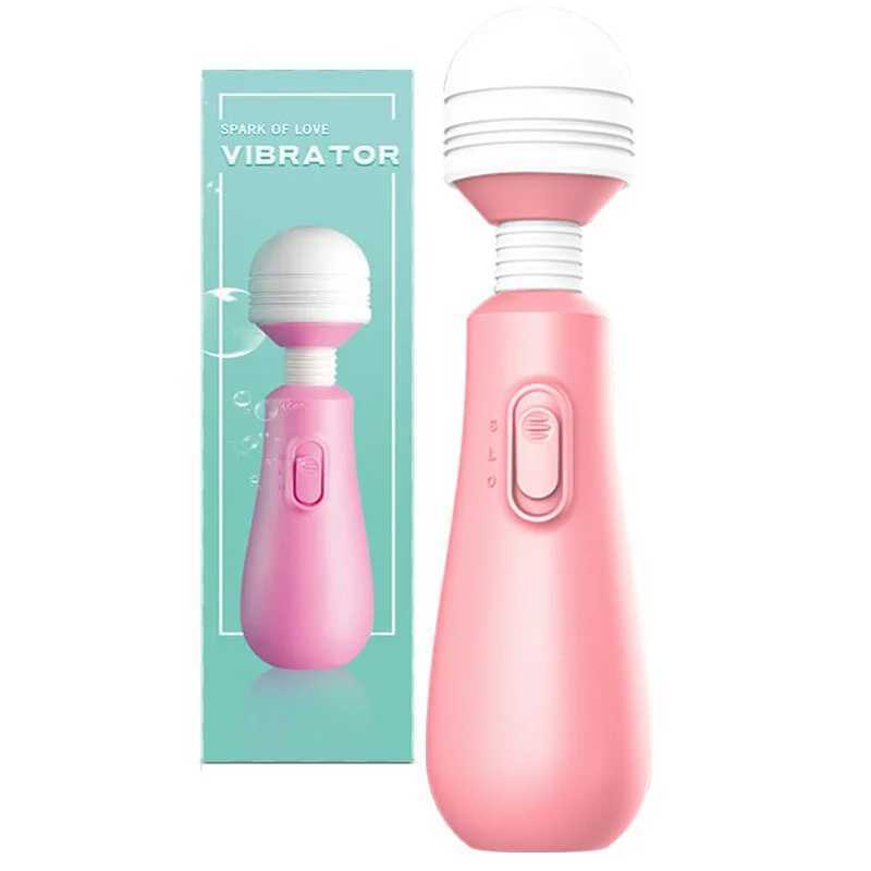 Powerful AV Vibrator for Women Bottle Nipple G spot Clitoris Stimulator Magic-Wand Dildo Female Masturbation Adult Sex Toys 2025XJ250218