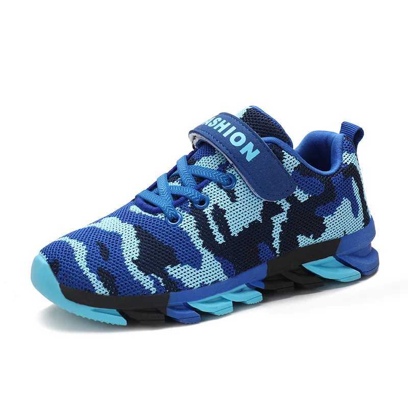 Brand summer childrens camouflage sports shoes childrens sports tennis shoes breathable mesh running shoes for boys and girls outdoor casual shoes Z25