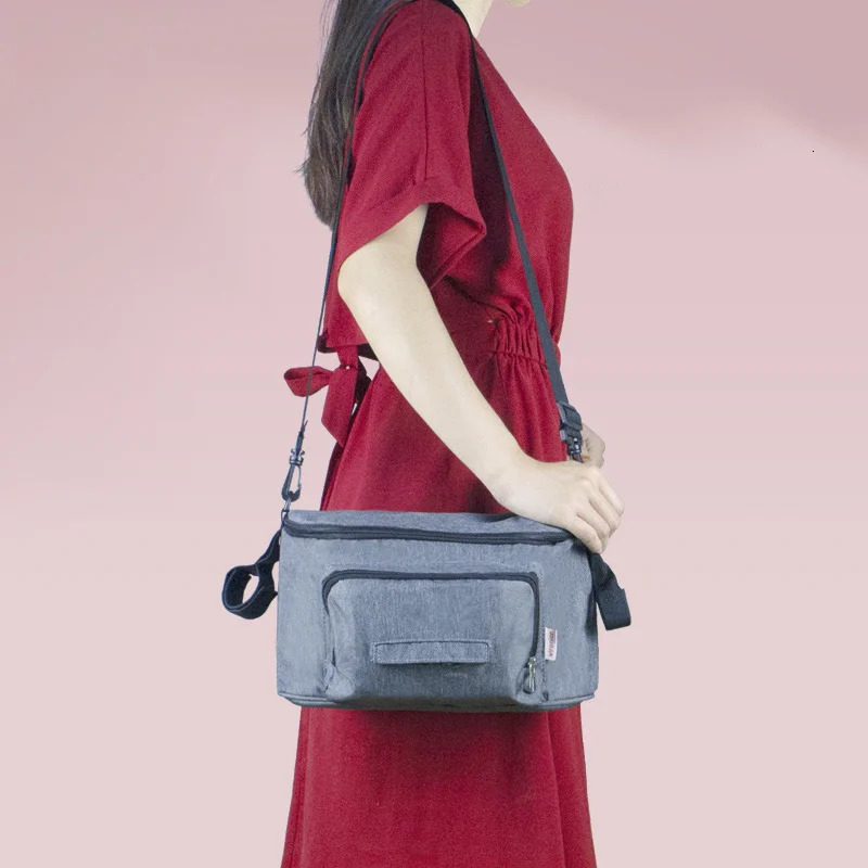 Baby Stroller Organizer Diaper Bag Mummy Bag Large Capacity Mommy Travel Hanging Carriage Pram Stroller Storage Accessories 250218