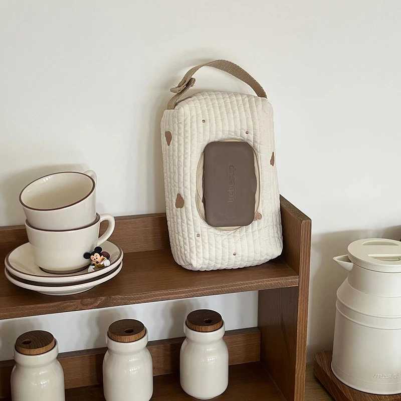 Cartoon Flip Cover Tissue Box Wet Wipes Case Car Hanging Bag Paper Holder Storage Removable Napkin Storage Hanging Box Y250218