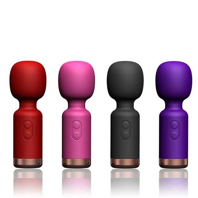 New female AV stick mini massage stick stimulates G-spot instantly orgasms compact vibrator womens masturbatorXJ250218