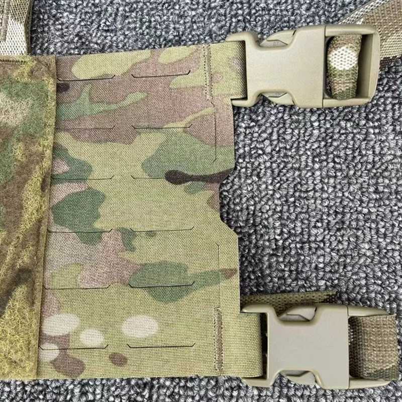 Tactical Ferro Chest Rig Airsoft Molle Plate Carrier Vest Gear Hunting Lightweight Laser Cutting Harness AccessoryXJ250219