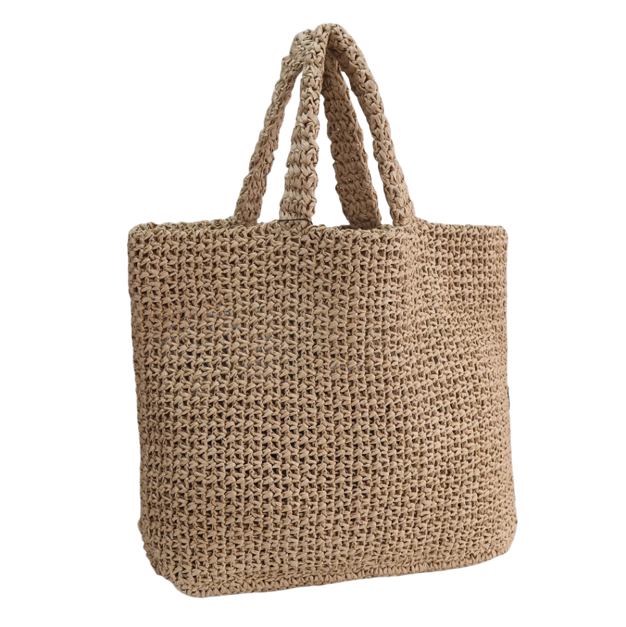 Fashion Designer Women Tote bag Shoulder bags handbag ladies woven braided grass summer purse luxury 48*34*16cm