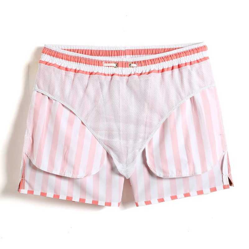 Men's Shorts New Style Men Stripe Shorts Quick Drying Baggy Male Summer Shorts Men Fashion Beach Shorts Men Board Shorts GMA2039 z250219