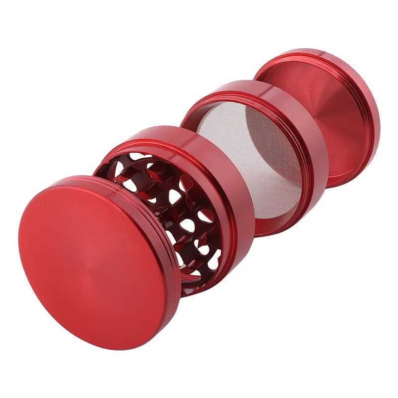 High Quality 40mm 50mm Grass Grinders 4 Layer Herb Grinders Metal Crusher Zinc Alloy Spice Mill DIY Tools Accessories T250218