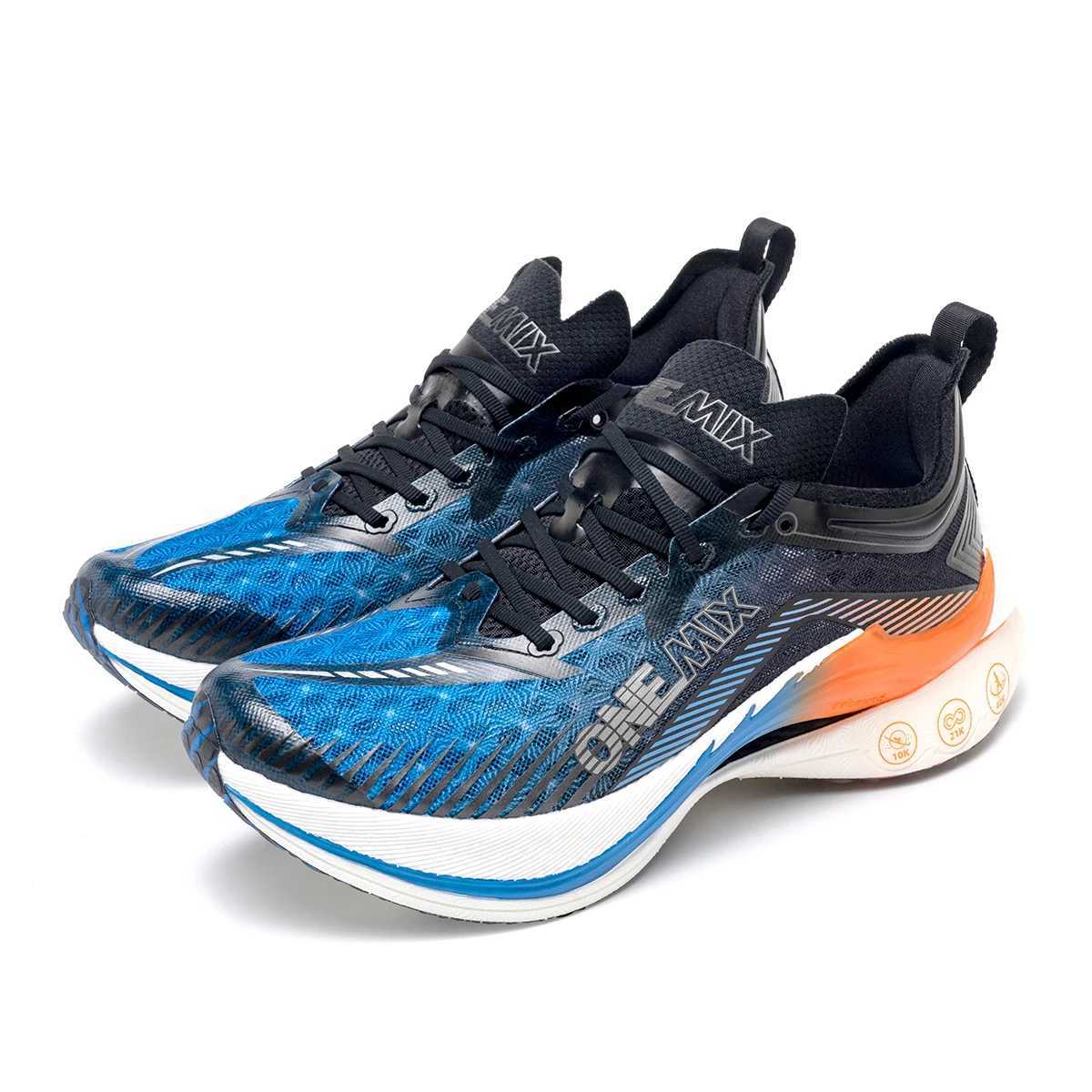ONEMIX 2024 Pace Beam Marathon Running Shoes for Men Anti-slip tra-light Rebound Athletic Carbon Plate Sport Shoes SneakersC250325