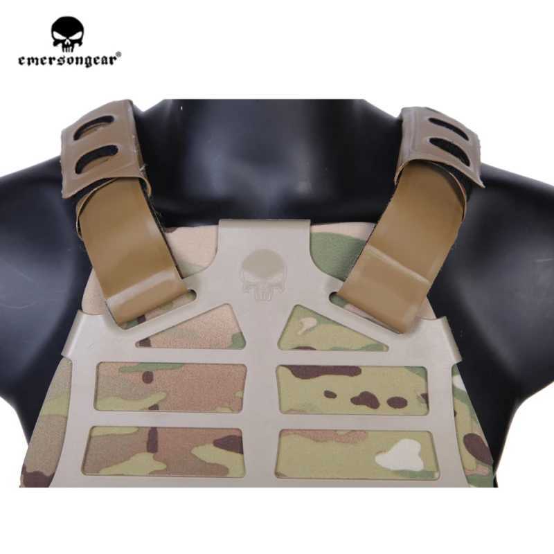 Emersongear Tactical SS Vest Airsoft Frame Plate Carrier W Dummy Plastic Plate Hunting Combat Shooting Colete Tatico ABS EM7364XJ250219