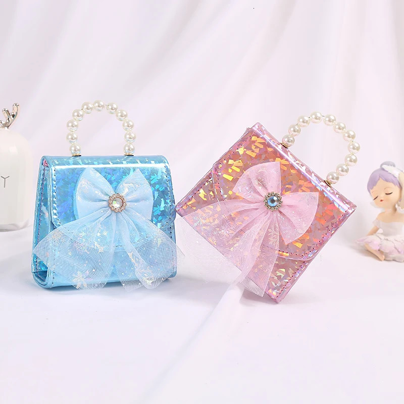 Fashion Children Girls Birthday Festival Present Shoulder Messenger Bag Kids Keys Coin Purse Cute Princess Mini Handba 250219