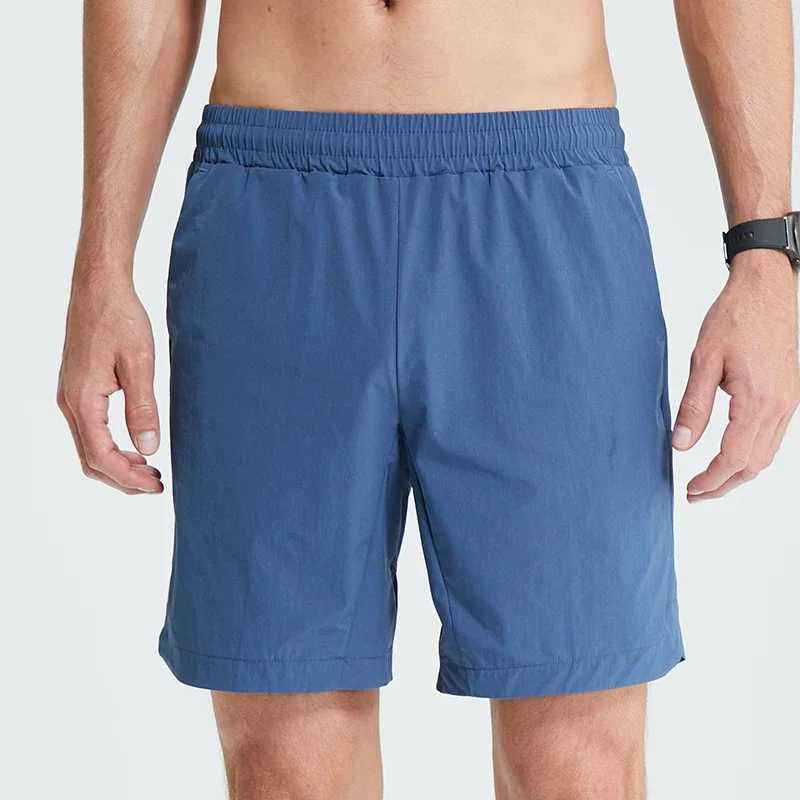 Summer Mens Sport Running Shorts Gym Jogging Training Sweat Sports Clothing Outdoor Sweatpants Male Breathable Elastic Skorts W250219