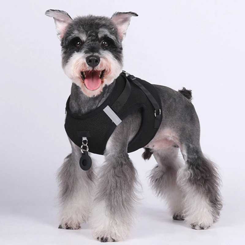 Mesh Cloth Dogs Harness With Leash Adjustable Harness Vest Breathable Collars For Small Large DogsXJ250218