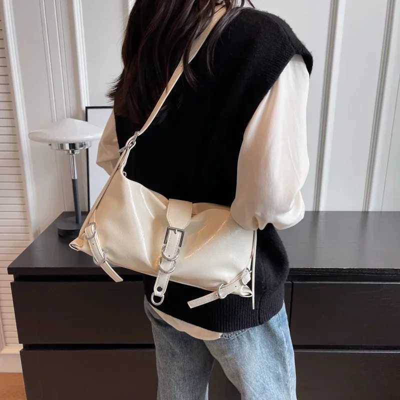 2025 High Quali Wens Bags Autumn New Fashion Simplici High-capaci Advanced Sense Shoder Bag Solid Versatile Handbag Z250318