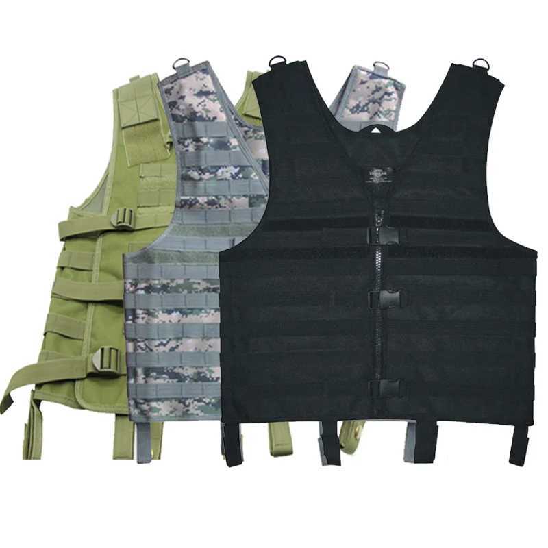 Hunting Lightweight Molle Tactical Vest Combat Molle Assault Military Army Outdoor Airsoft Paintball Armor Carrier Strike VestXJ250219