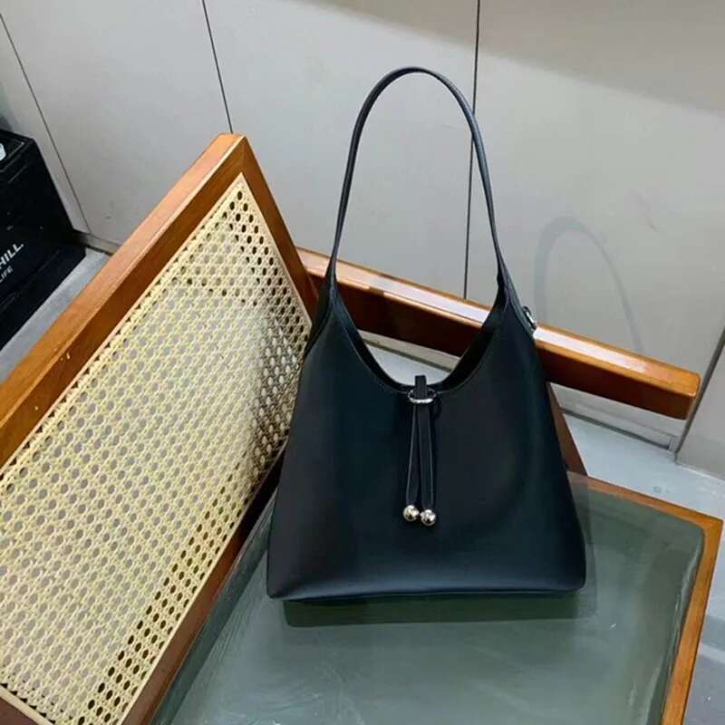 Handbags, Leather Fashion Bucket - Retro Commuter Underarm Shoulder Bag For Women