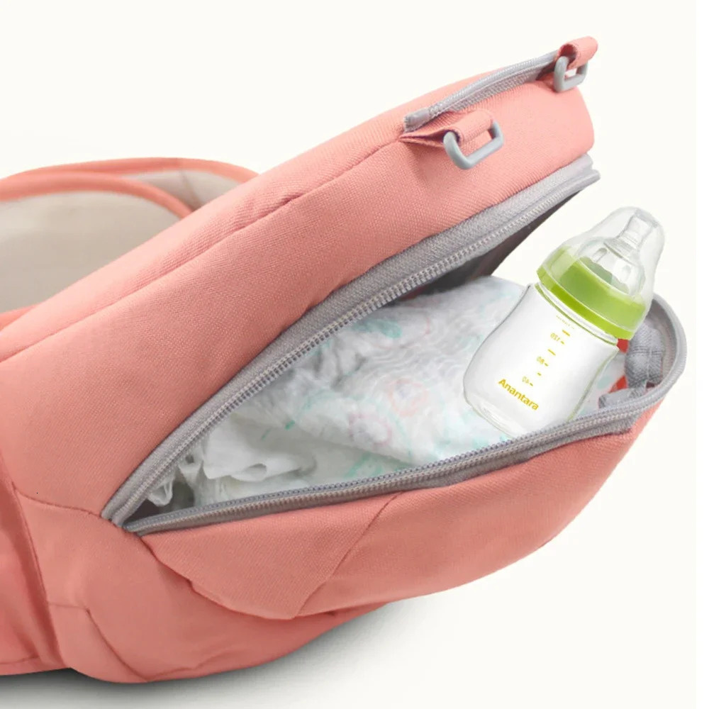 Ergonomic Baby Infant Hipseat Breathable Kangaroo Front Facing Baby Holder Baby Waist Travel For 0-36M 250219